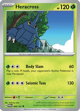 Heracross (008) [SV06 Twilight Masquerade] - Uncommon