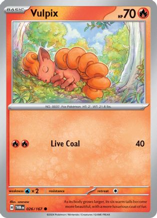 Vulpix (026) [SV06 Twilight Masquerade] - Common
