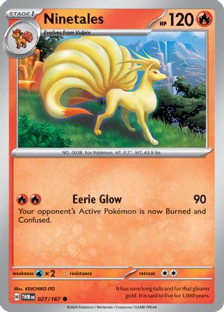Ninetales (027) [SV06 Twilight Masquerade] - Common