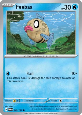 Feebas (049) [SV06 Twilight Masquerade] - Common