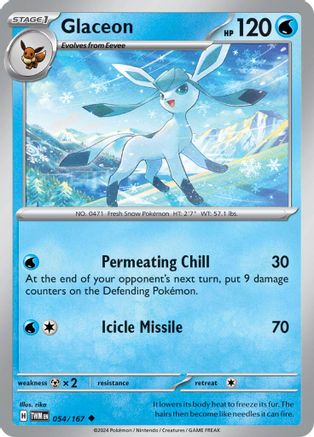Glaceon (054) [SV06 Twilight Masquerade] - Uncommon