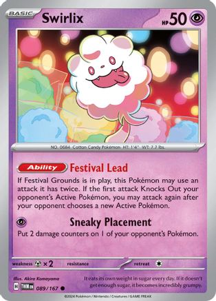 Swirlix (089) [SV06 Twilight Masquerade] - Common