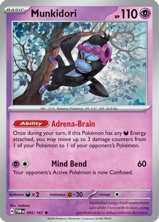 Munkidori (095) [SV06 Twilight Masquerade] Holofoil - Rare