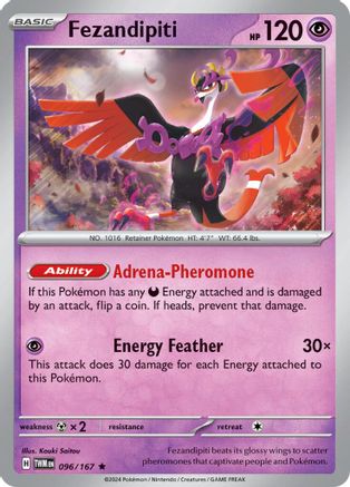 Fezandipiti (096) [SV06 Twilight Masquerade] Holofoil - Rare