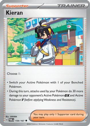 Kieran (154/167) [SV06 Twilight Masquerade] - Uncommon