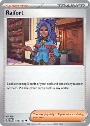 Raifort (161) [SV06 Twilight Masquerade] Reverse Holofoil - Uncommon