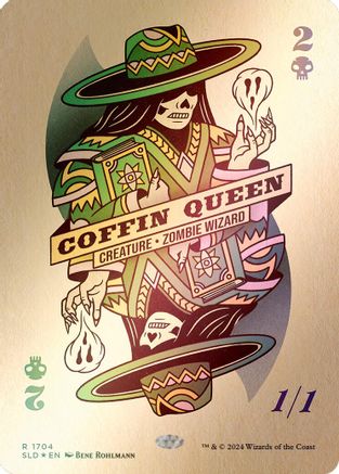Coffin Queen (Rainbow Foil) (SLD-1704) [Secret Lair Drop Series] Foil