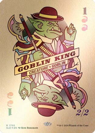 Goblin King (SLD-1705) (Rainbow Foil) [Secret Lair Drop Series] Foil