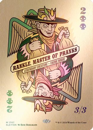 Rankle, Master of Pranks (Rainbow Foil) (SLD-1707) [Secret Lair Drop Series] Foil