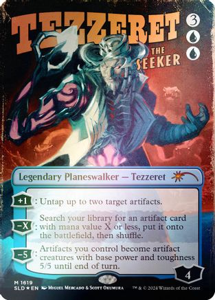 Tezzeret the Seeker (SLD-1619) (Rainbow Foil) [Secret Lair Drop Series] Foil