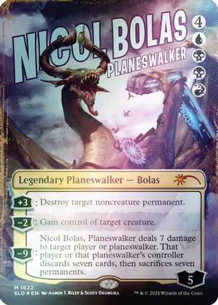 Nicol Bolas, Planeswalker (Rainbow Foil) (SLD-1622) [Secret Lair Drop Series] Foil