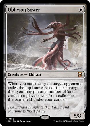 Oblivion Sower (Ripple Foil) (M3C-158) [Modern Horizons 3 Commander] Foil