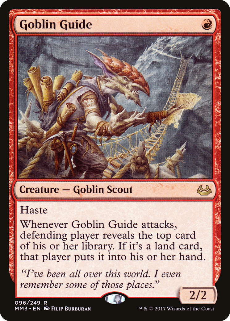 Goblin Guide (MM3-096) [Modern Masters 2017] Foil