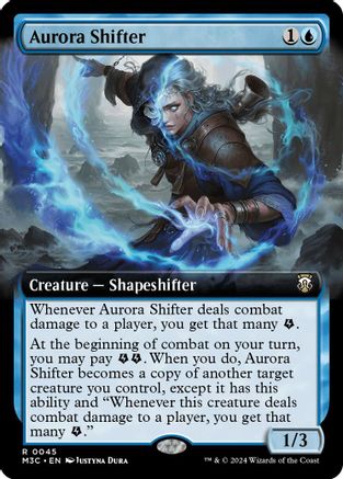 Aurora Shifter (Extended Art) (Ripple Foil) (M3C-045) [Modern Horizons 3 Commander] Foil