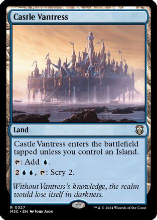 Castle Vantress (Ripple Foil) (M3C-327) [Modern Horizons 3 Commander] Foil