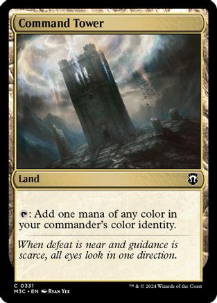 Command Tower (Ripple Foil) (M3C-331) [Modern Horizons 3 Commander] Foil