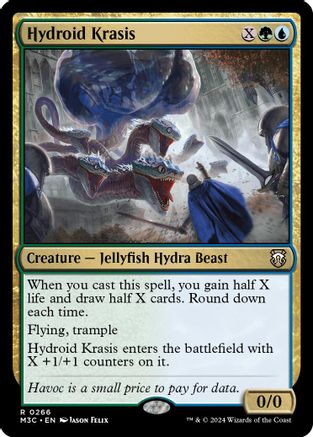 Hydroid Krasis (Ripple Foil) (M3C-266) [Modern Horizons 3 Commander] Foil