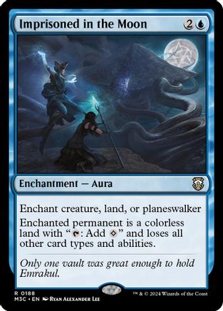 Imprisoned in the Moon (Ripple Foil) (M3C-188) [Modern Horizons 3 Commander] Foil
