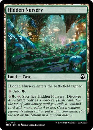 Hidden Nursery (Ripple Foil) (M3C-349) [Modern Horizons 3 Commander] Foil