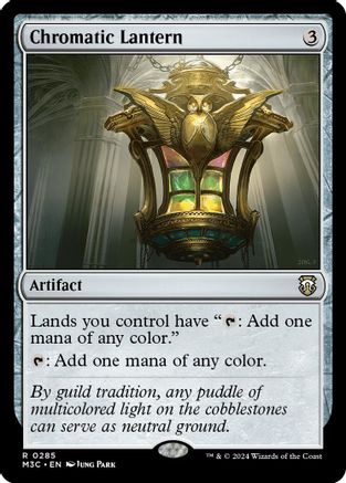 Chromatic Lantern (Ripple Foil) (M3C-285) [Modern Horizons 3 Commander] Foil