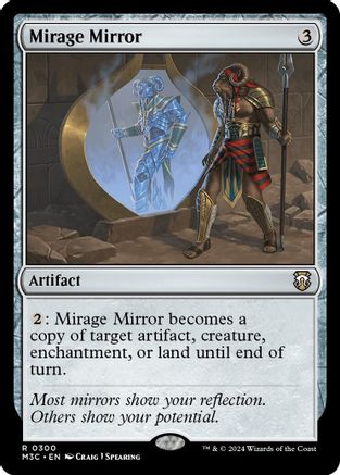 Mirage Mirror (Ripple Foil) (M3C-300) [Modern Horizons 3 Commander] Foil