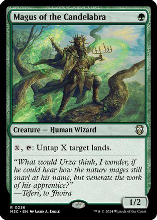 Magus of the Candelabra (Ripple Foil) (M3C-236) [Modern Horizons 3 Commander] Foil