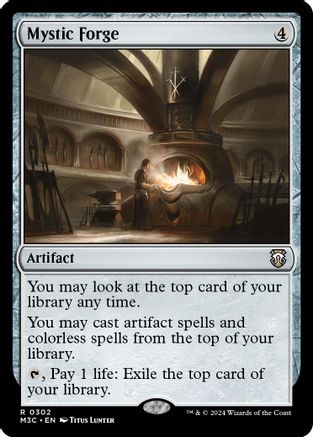 Mystic Forge (Ripple Foil) (M3C-302) [Modern Horizons 3 Commander] Foil