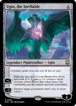 Ugin, the Ineffable (Ripple Foil) (M3C-160) [Modern Horizons 3 Commander] Foil