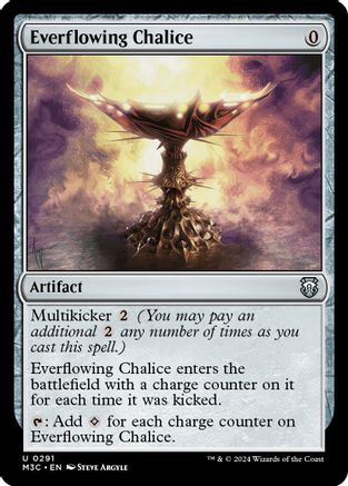 Everflowing Chalice (Ripple Foil) (M3C-291) [Modern Horizons 3 Commander] Foil