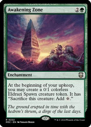 Awakening Zone (Ripple Foil) (M3C-222) [Modern Horizons 3 Commander] Foil