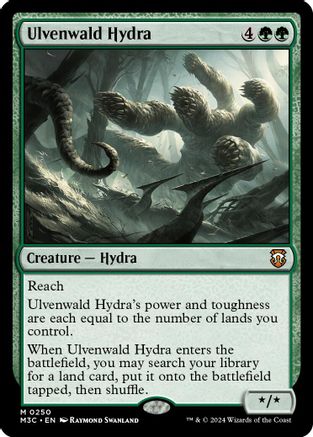 Ulvenwald Hydra (Ripple Foil) (M3C-250) [Modern Horizons 3 Commander] Foil