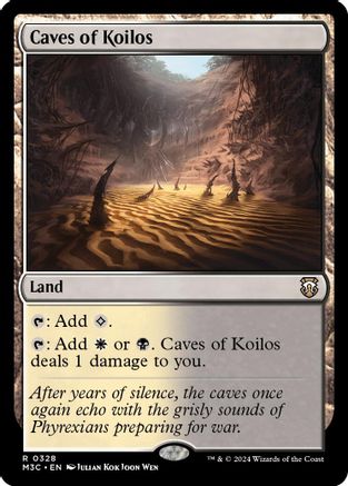 Caves of Koilos (Ripple Foil) (M3C-328) [Modern Horizons 3 Commander] Foil