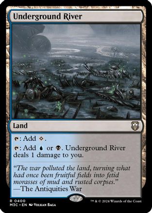 Underground River (Ripple Foil) (M3C-400) [Modern Horizons 3 Commander] Foil