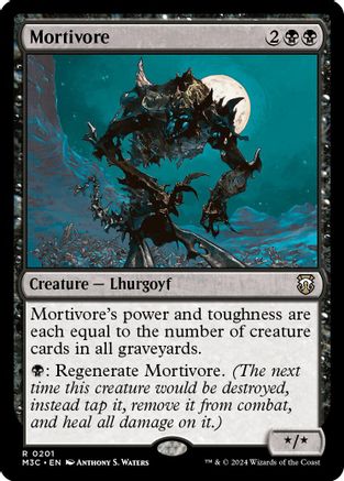 Mortivore (Ripple Foil) (M3C-201) [Modern Horizons 3 Commander] Foil
