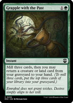 Grapple with the Past (Ripple Foil) (M3C-230) [Modern Horizons 3 Commander] Foil