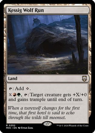 Kessig Wolf Run (Ripple Foil) (M3C-352) [Modern Horizons 3 Commander] Foil