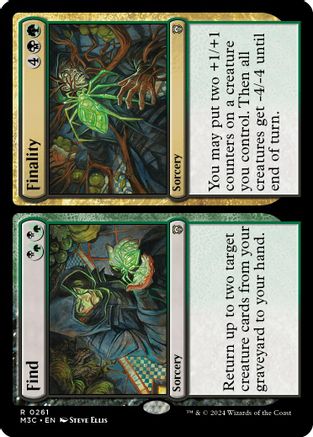 Find // Finality (Ripple Foil) (M3C-261) [Modern Horizons 3 Commander] Foil