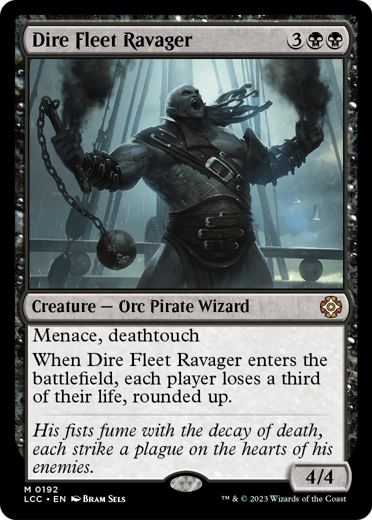 Dire Fleet Ravager (LCC-192) [The Lost Caverns of Ixalan Commander]