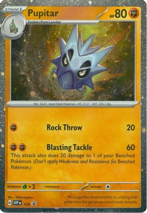 Pupitar (120) [SV Scarlet & Violet Promo Cards] Holofoil - Promo