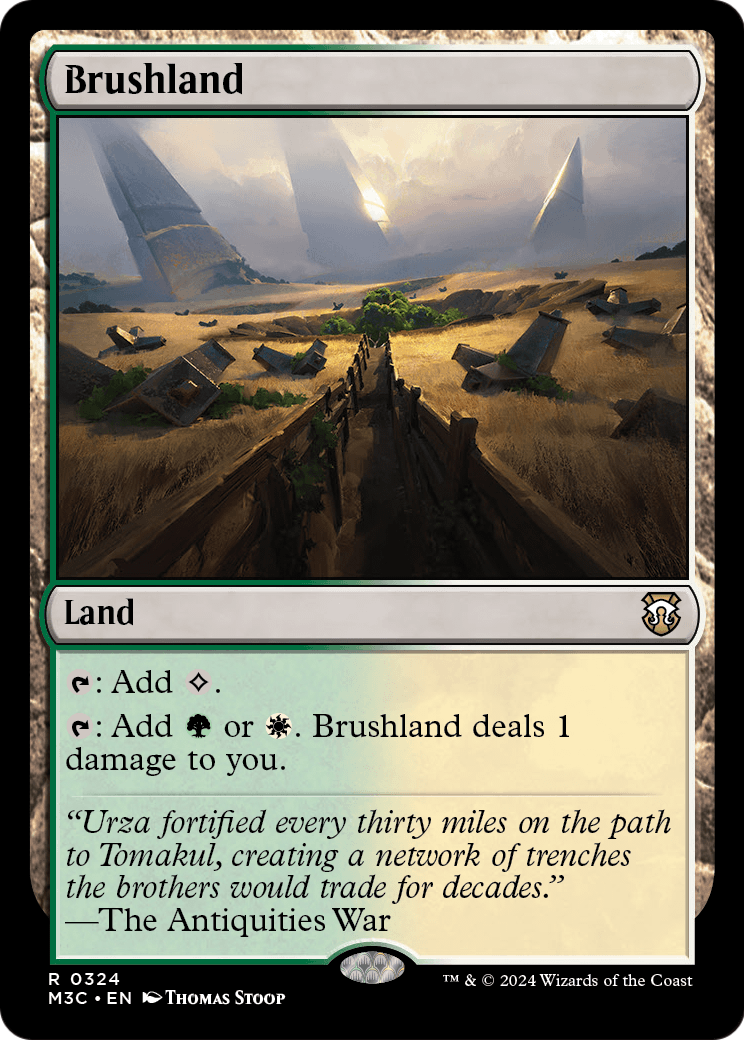 Brushland (M3C-324) [Modern Horizons 3 Commander]