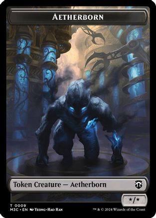 Aetherborn // Servo Double-Sided Token (M3C-9 // 33) [Modern Horizons 3 Commander]