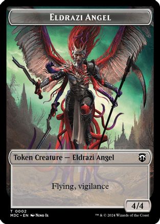 Eldrazi Angel // Copy Double-Sided Token (M3C-2 // 1) [Modern Horizons 3 Commander]