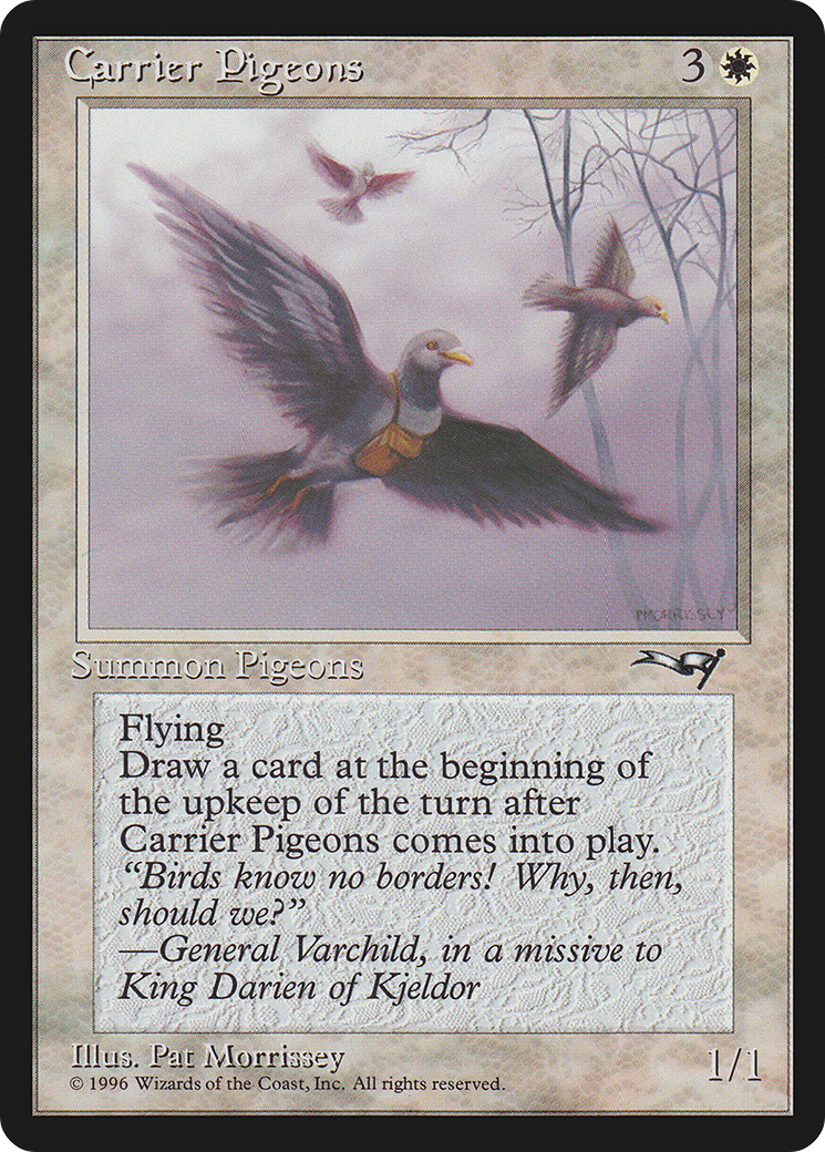 Carrier Pigeons (ALL-126) [Alliances]
