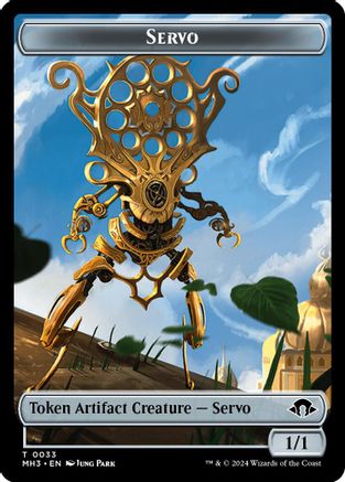 Servo // Gremlin Double-Sided Token (MH3-33 // 23) [Modern Horizons 3] Foil