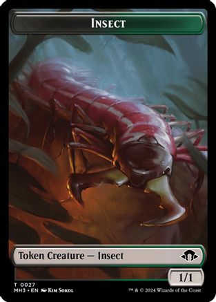 Insect Token (MH3-027) [Modern Horizons 3]