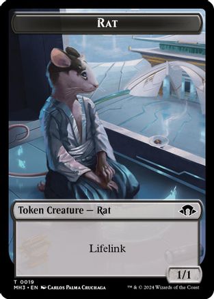 Rat Token (MH3-019) [Modern Horizons 3]