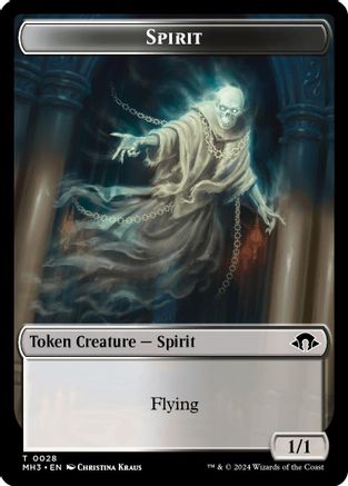 Spirit Token (MH3-028) [Modern Horizons 3]