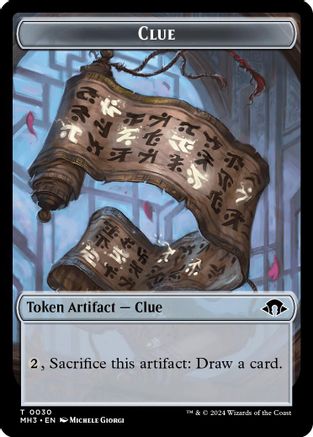 Clue Token (MH3-030) [Modern Horizons 3]