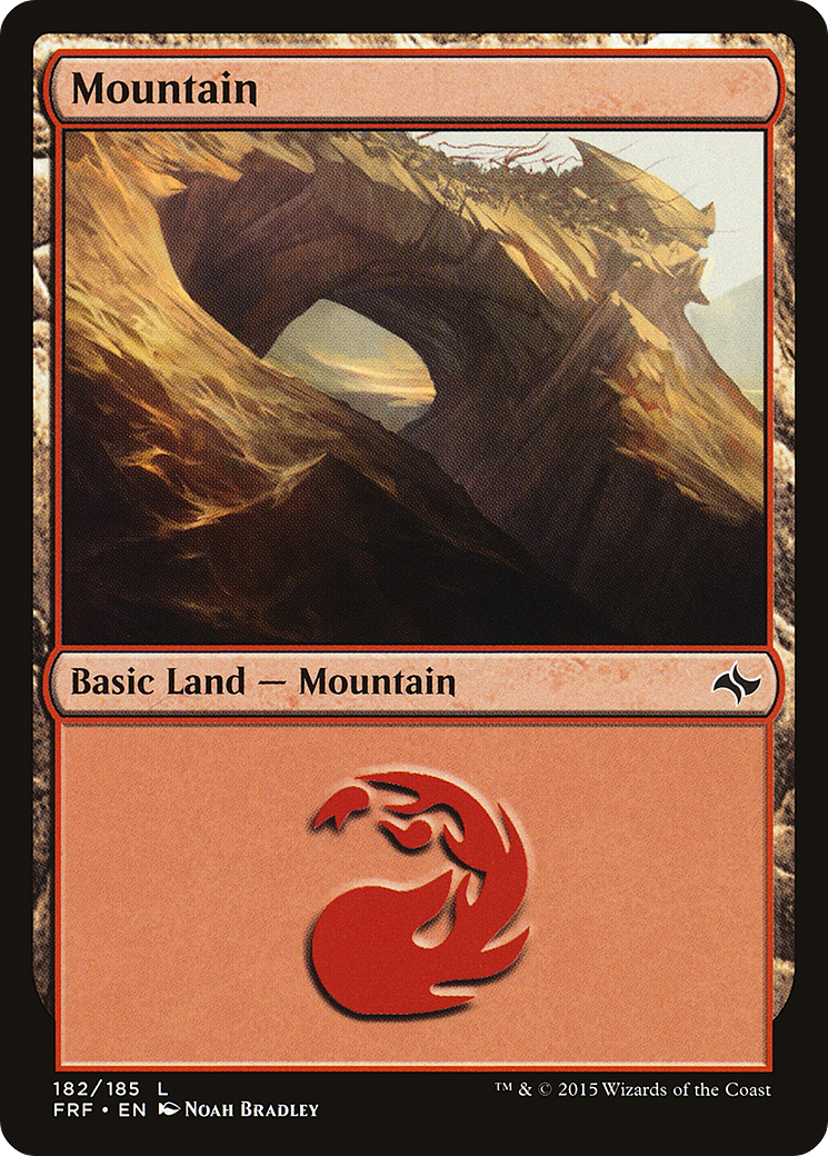 Mountain (FRF-182) [Fate Reforged]