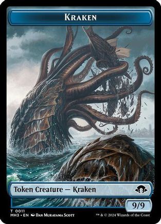 Kraken Token (MH3-011) [Modern Horizons 3]